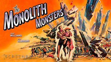 Monolith Monsters 1957 Trailer poster