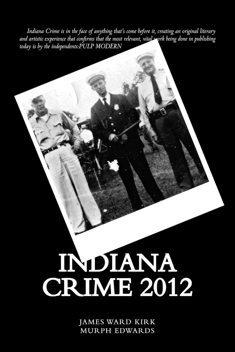INDIANA CRIME 2012 poster