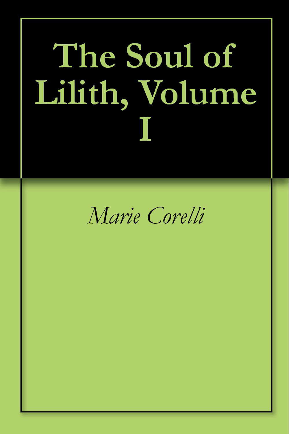 The Soul of Lilith, Volume I poster