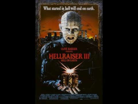 Poster for Hellraiser III: Hell on Earth