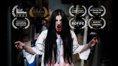 Short Horror Film "Don't Look Back" poster