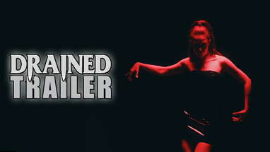 DRAINED Official Trailer (2025) Vampire Movie poster