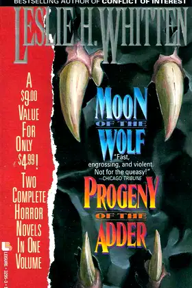 Moon of the Wolf/Progeny of the Adder/2 Books in 1 poster