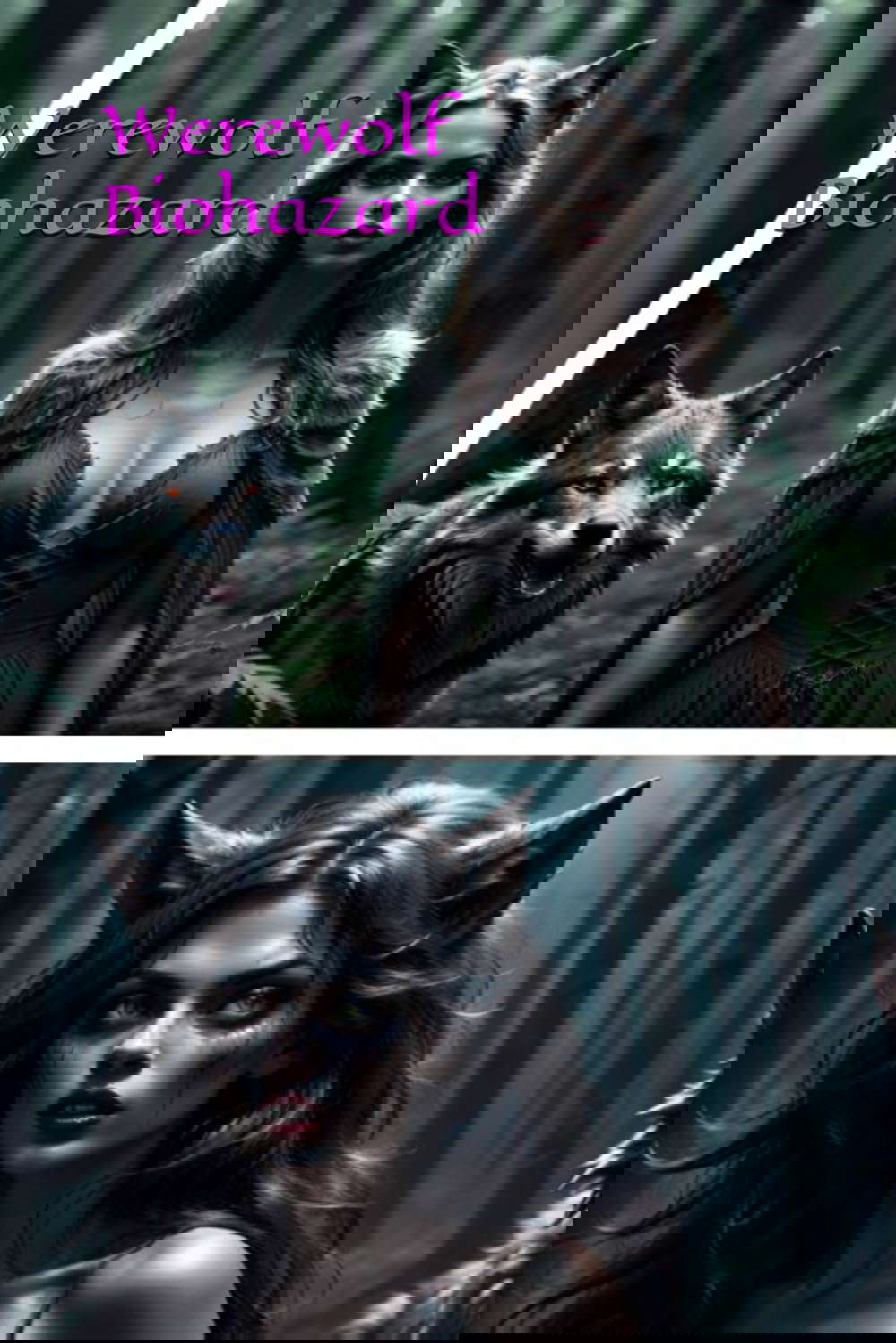 Werewolf Biohazard: Password Log Book poster