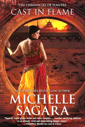 Cast in Flame (Chronicles of Elantra) poster