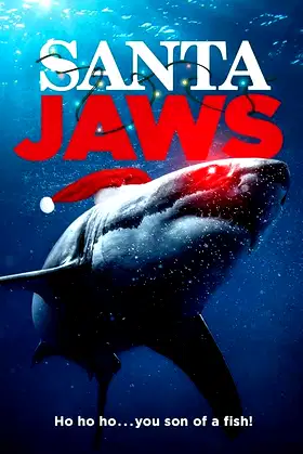 Santa Jaws poster