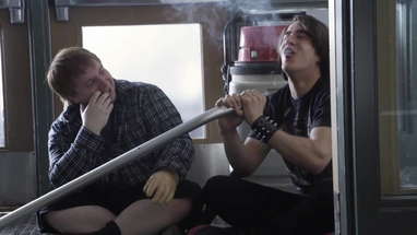 Todd & The Book of Pure Evil - the trailer of pure evil poster