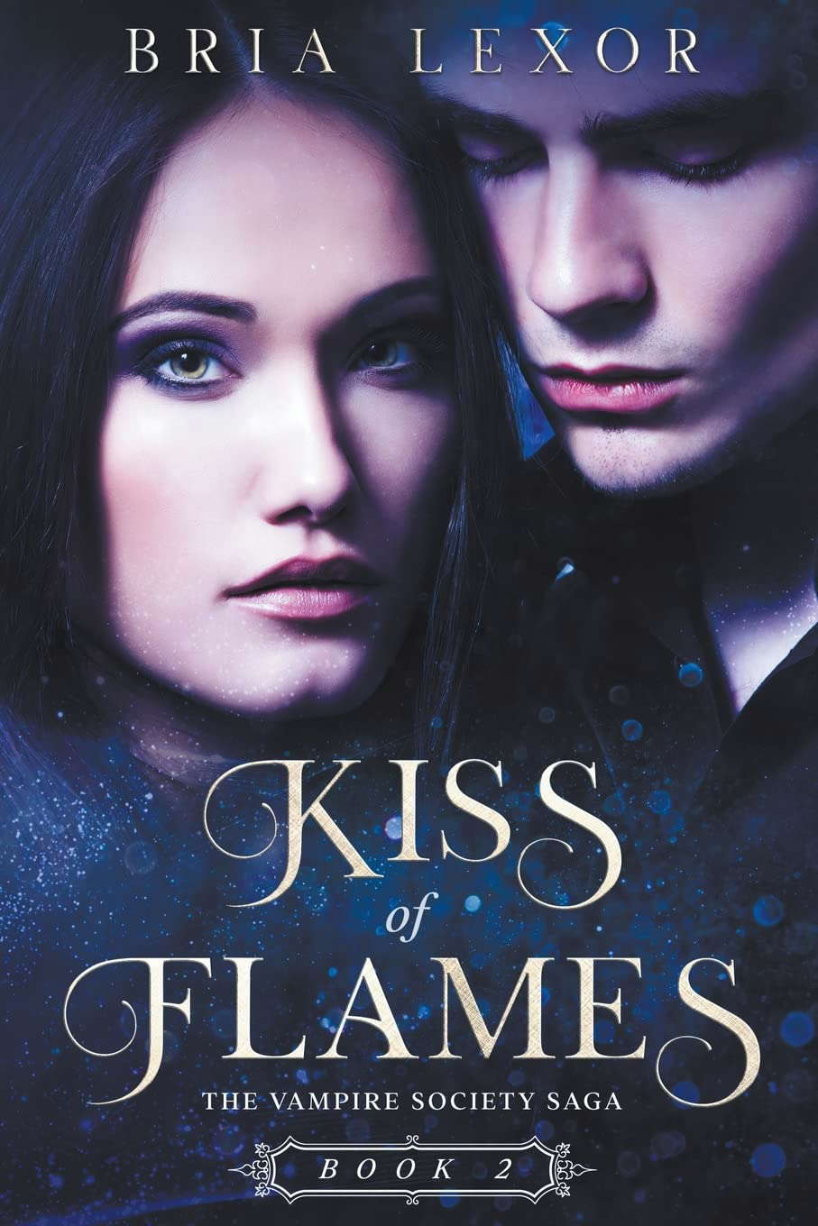 Kiss of Flames (The Vampire Society Saga) poster