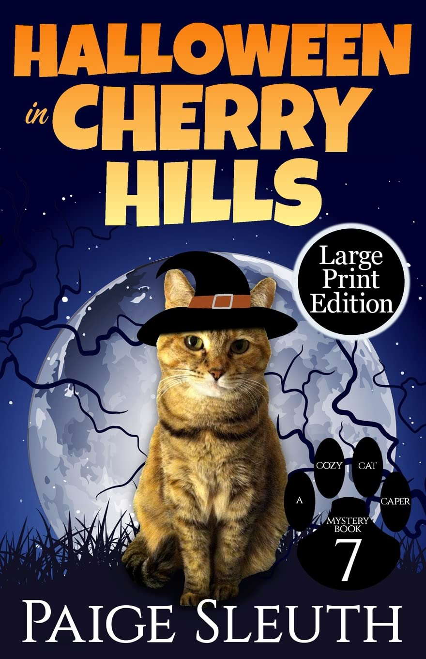 Halloween in Cherry Hills (Cozy Cat Caper Mystery) poster