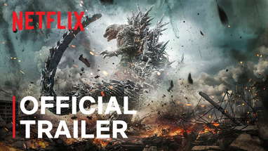 Godzilla Minus One | Official Trailer | Netflix poster