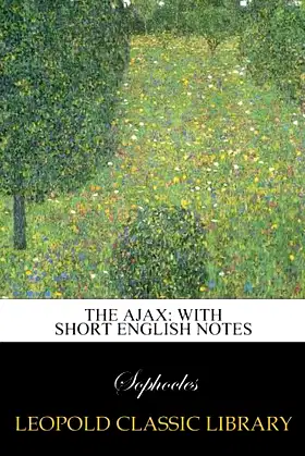 The Ajax: With short English notes poster