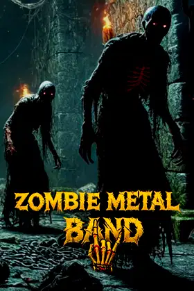Zombie Metal Band poster