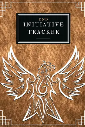 DND Initiative Tracker: (200 pages) RPG Encounter Combat Tracker poster