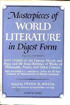 Masterpieces of World Literature in Digest Form, Series 4 poster