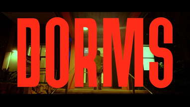 "DORMS" - horror short film poster