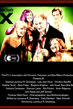 Zombie Etiquette X poster