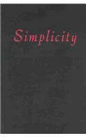 Simplicity poster