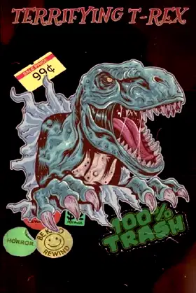 Terrifying T-Rex poster