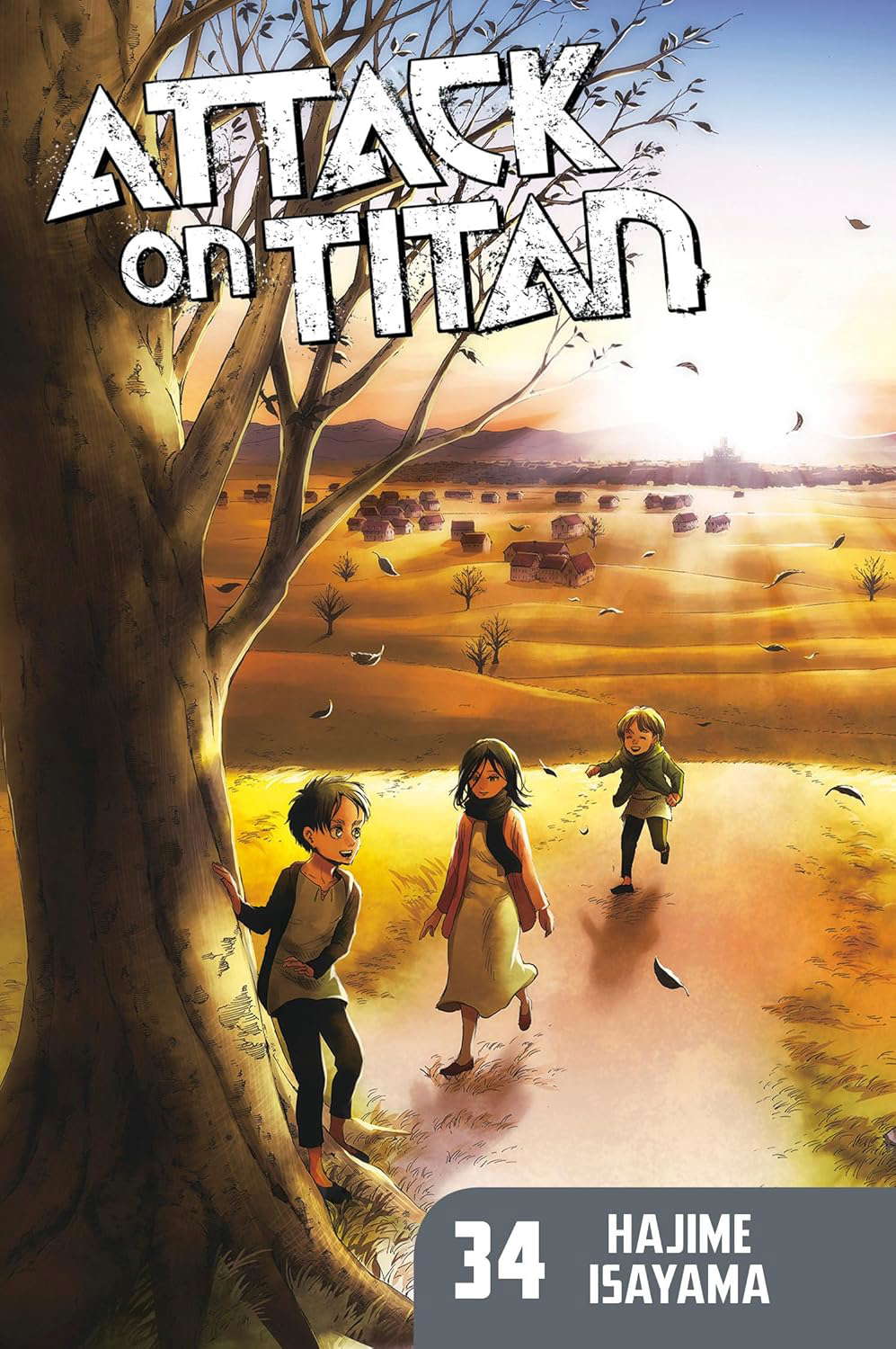 Attack on Titan 34 poster