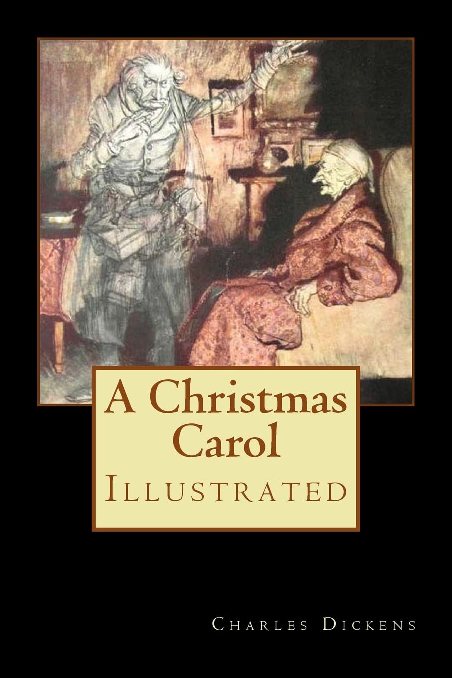 A Christmas Carol: Illustrated poster