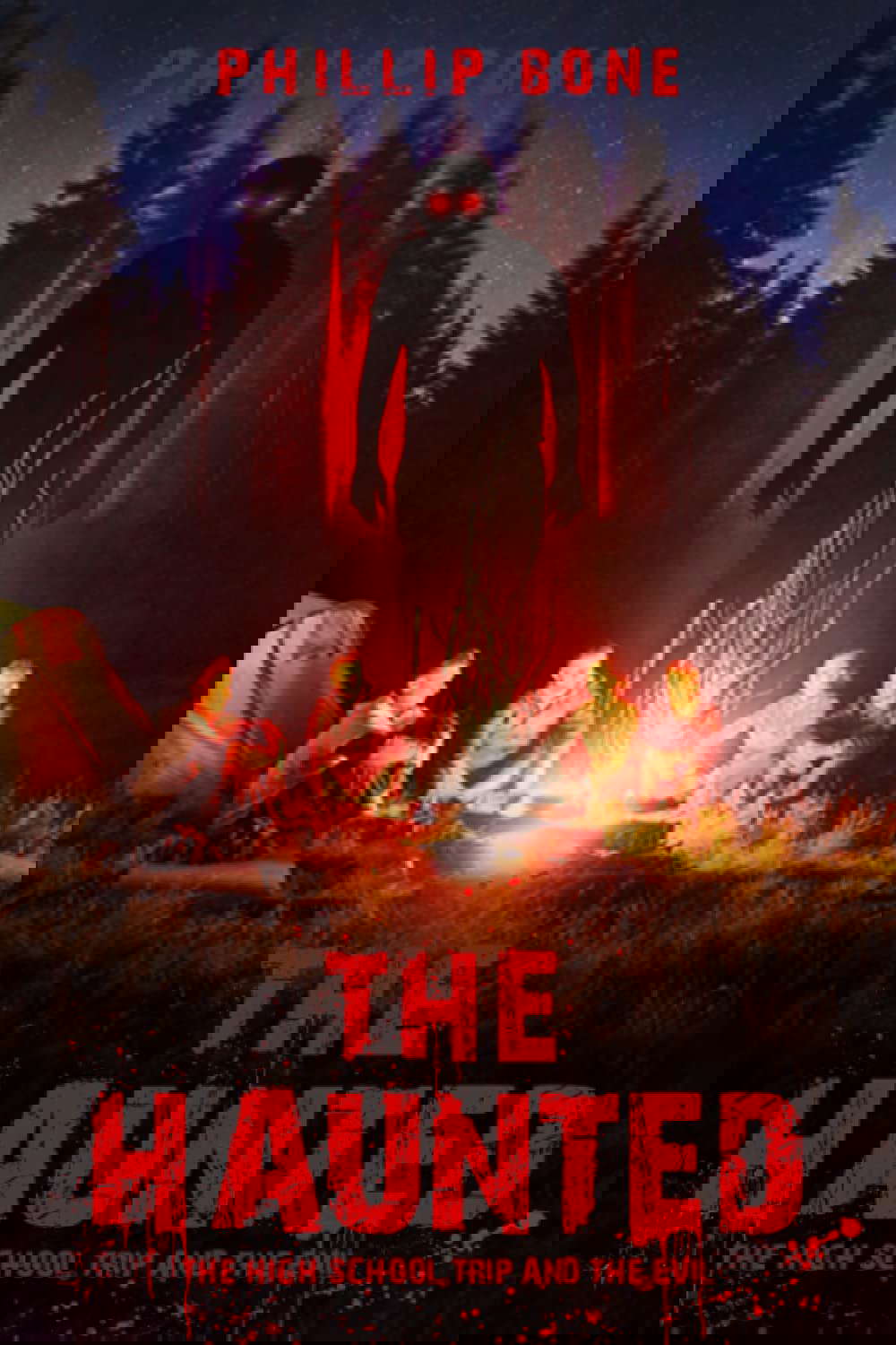The Haunted: The high-school trip and poster