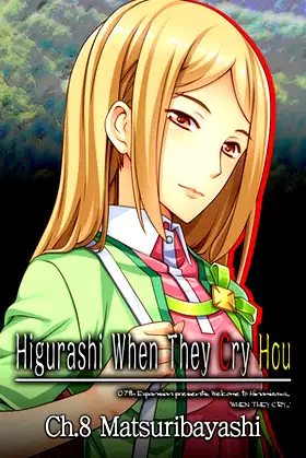 Higurashi When They Cry Hou - Ch.8 Matsuribayashi poster