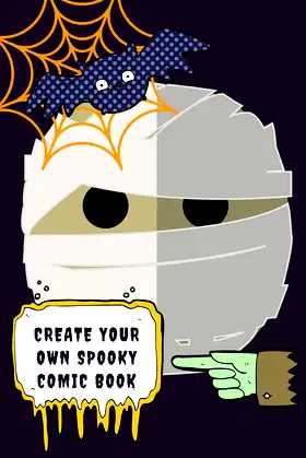 Create Your Own Spooky Comic Book poster