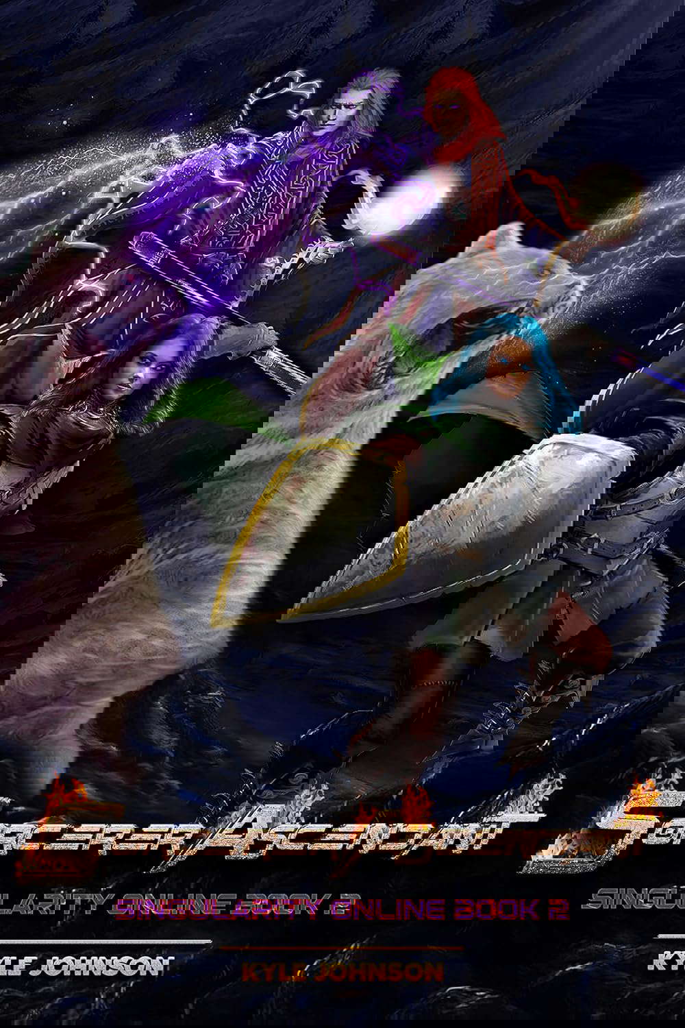 Sorcerer Ascendant: A VR LitRPG Fantasy (Singularity Online Book 2) poster