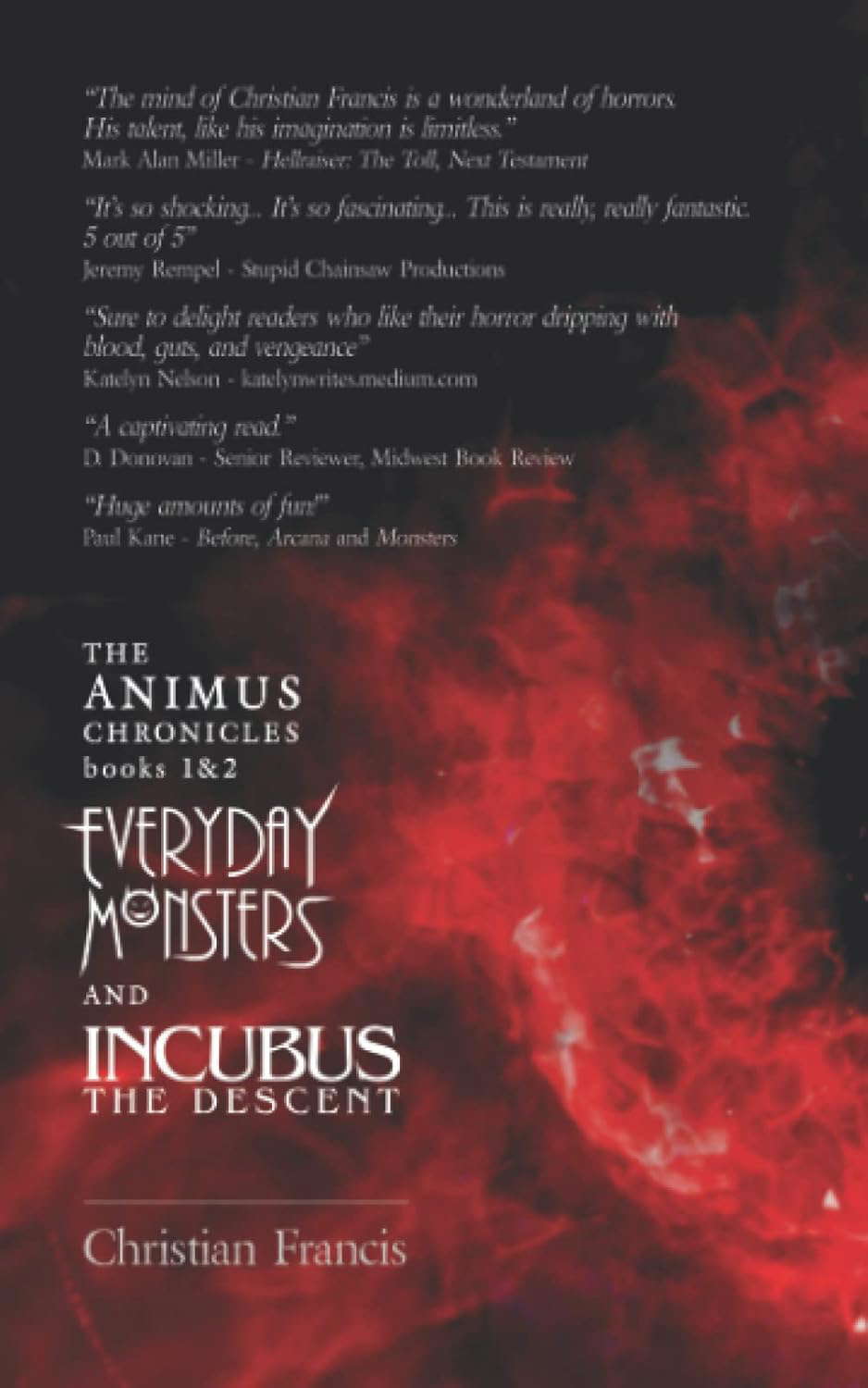The Aminus Chronicles: Everyday Monsters and Incubus: The Descent poster