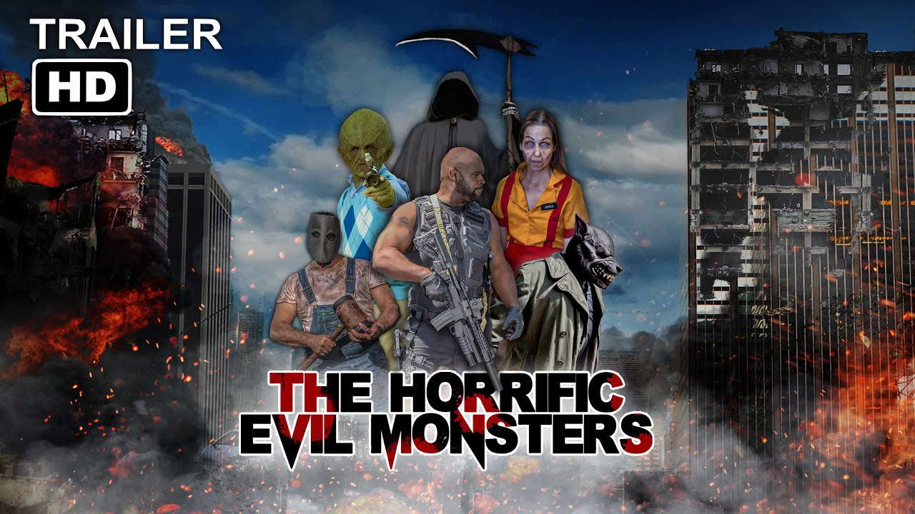 Poster for The Horrific Evil Monsters