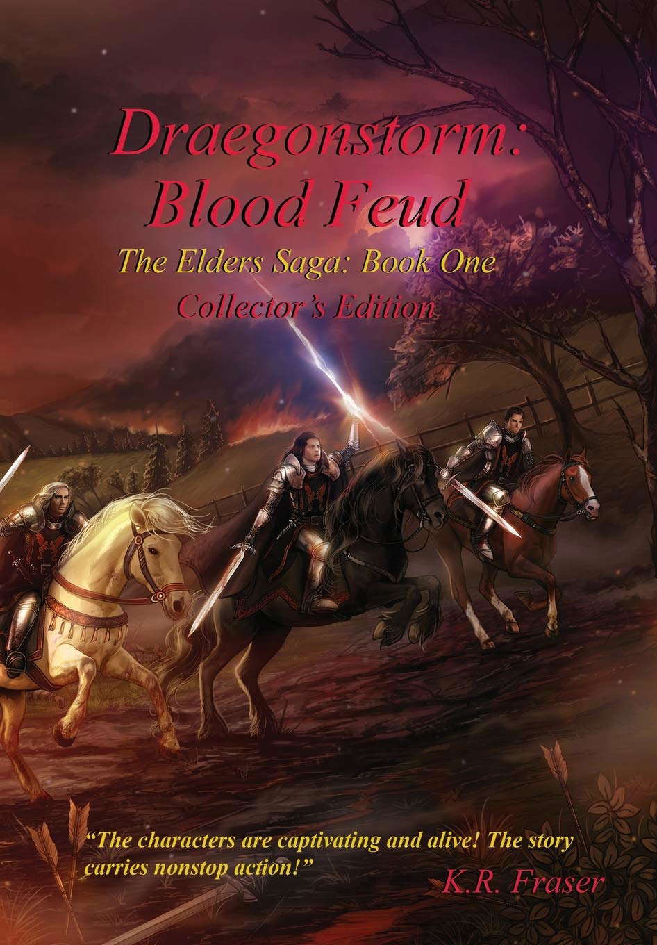 Blood Feud: Draegonstorm: The Elders Saga: Book One poster