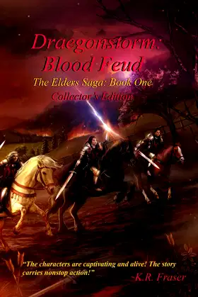 Blood Feud: Draegonstorm: The Elders Saga: Book One poster