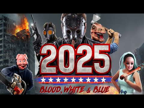 Poster for 2025: Blood, White & Blue
