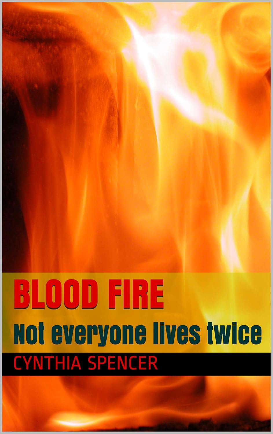 Blood Fire: Not everyone lives twice poster