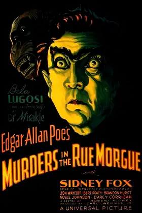 Murders in the Rue Morgue poster