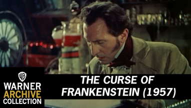Trailer HD | The Curse of Frankenstein | Warner Archive poster