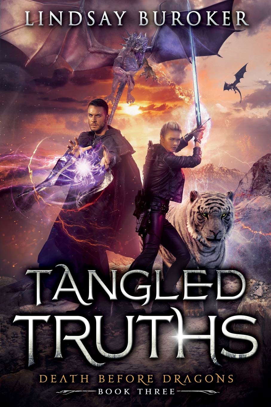 Tangled Truths: An Urban Fantasy Dragon Series (Death Before Dragons) poster