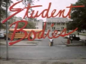 Student Bodies (1981) Trailer Horror/Comedy poster