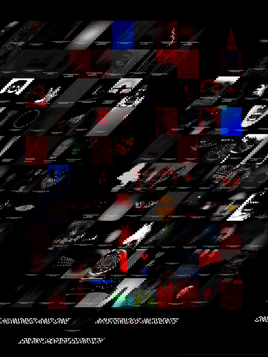 One Hundred and One Mysterious Incidents (A Series of Mysterious Incidents) poster