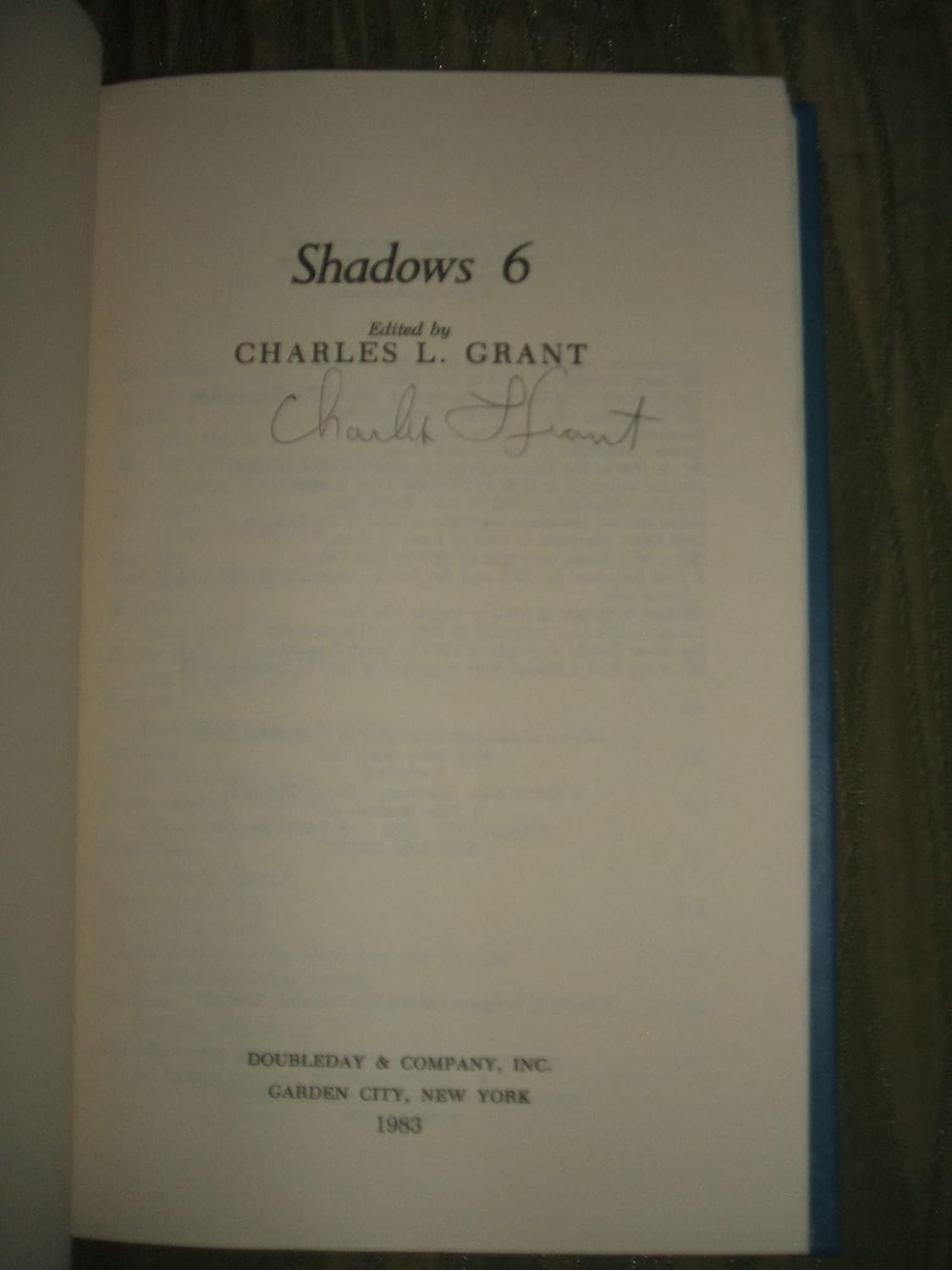 Shadows 6 poster