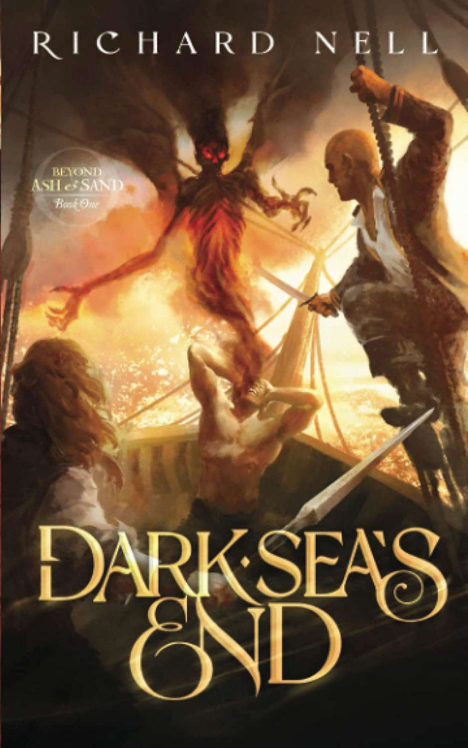 Dark Sea's End (Beyond Ash and Sand) poster