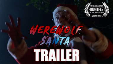 WEREWOLF SANTA Official Trailer (2023) FrightFest UK Horror poster