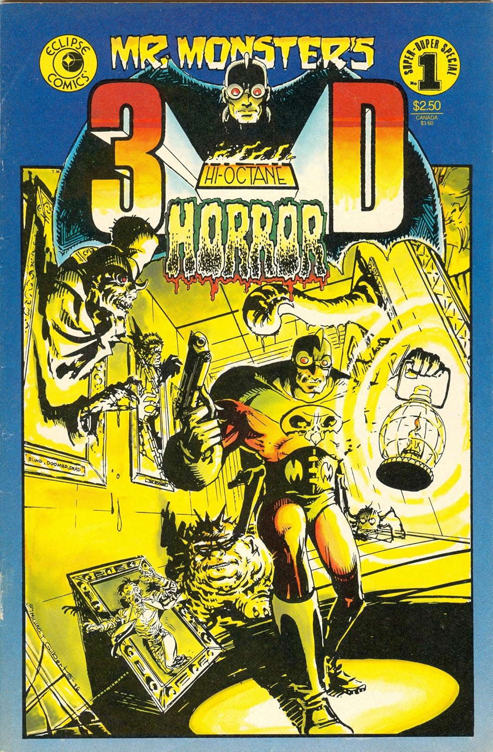 Mr. Monsters 3D High Octane Horror No.1 (May 1986) poster