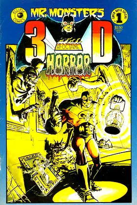 Mr. Monsters 3D High Octane Horror No.1 (May 1986) poster