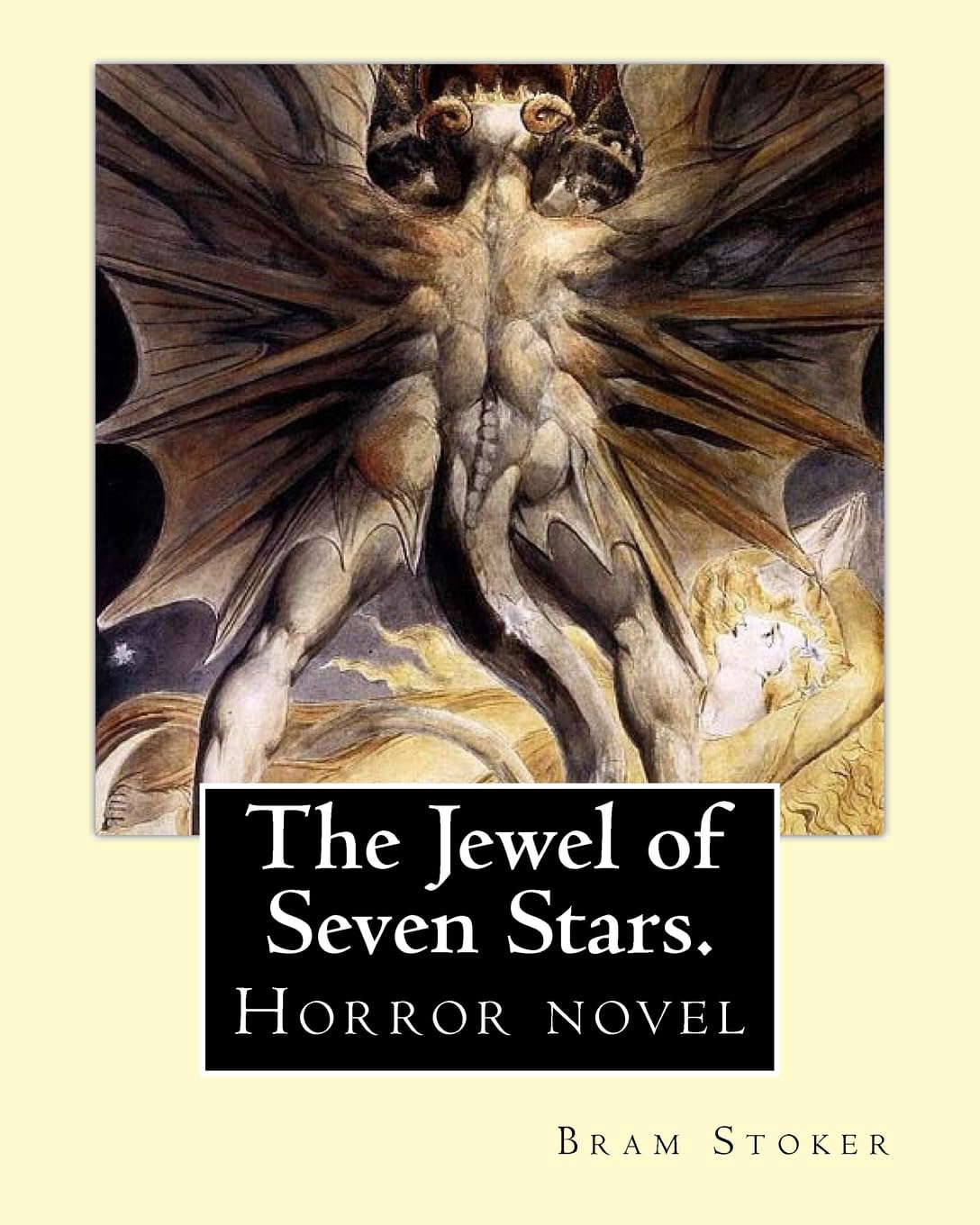The Jewel of Seven Stars. By:Bram Stoker: Horror novel poster