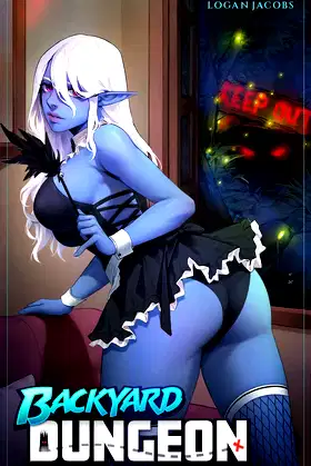 Backyard Dungeon: A Reverse Portal Fantasy poster