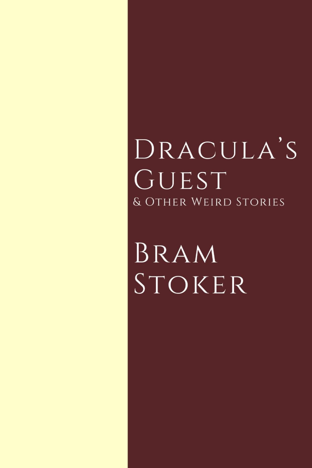Dracula's Guest & Other Weird Stories poster
