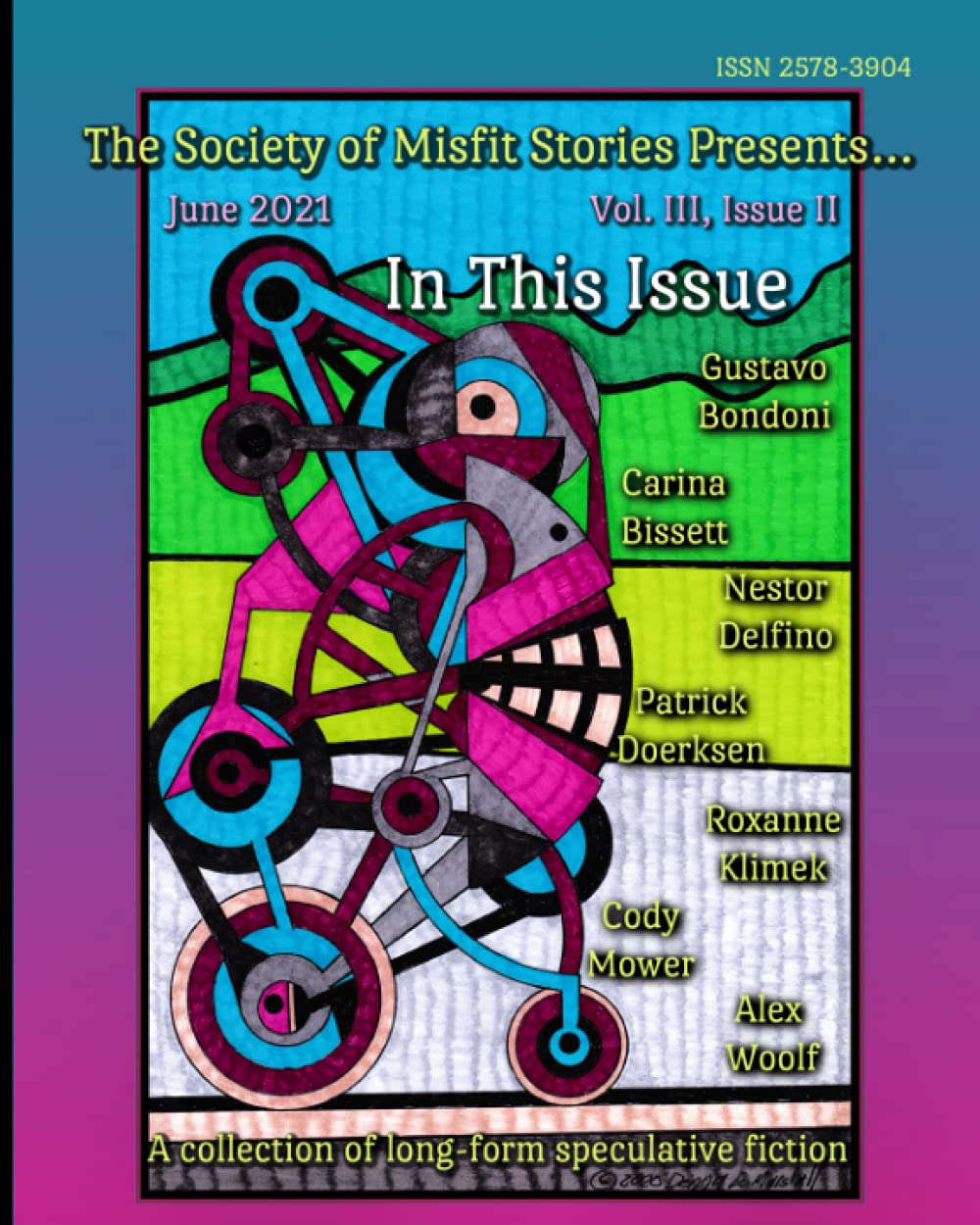 The Society of Misfit Stories Presents... June 2021 poster