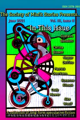 The Society of Misfit Stories Presents... June 2021 poster
