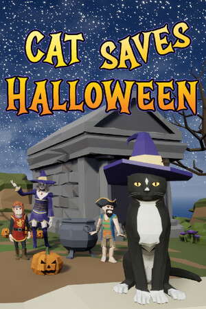 Cat Saves Halloween poster